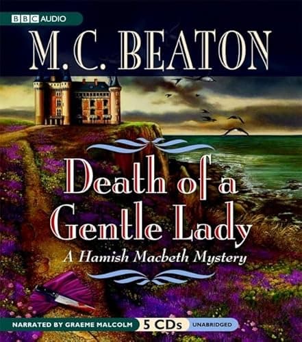 Book cover for Death of a Gentle Lady (A Hamish Macbeth Mystery) by M. C. Beaton