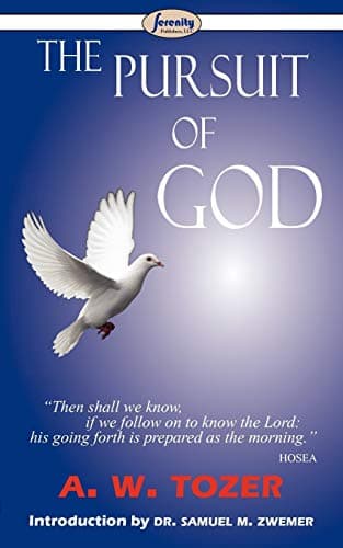 Book cover for The Pursuit of God by Tozer, A W