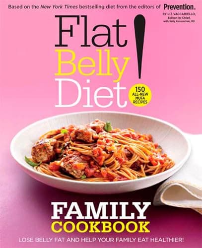 Book cover for Flat Belly Diet! Family Cookbook: Lose Belly Fat and Help Your Family Eat Healthier by Vaccariello, Liz