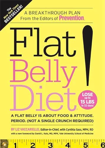 Book cover for Flat Belly Diet! by Vaccariello, Liz