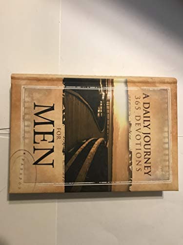 Book cover for A Daily Journey 365 Devotions for Men by Freeman