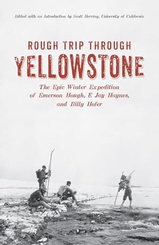 Book cover for Rough Trip Through Yellowstone by Hough, Emerson