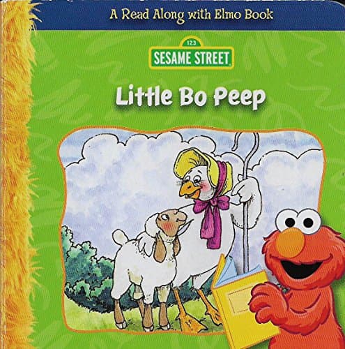 Book cover for Read Along With Elmo: Little Bo Peep by Unknown
