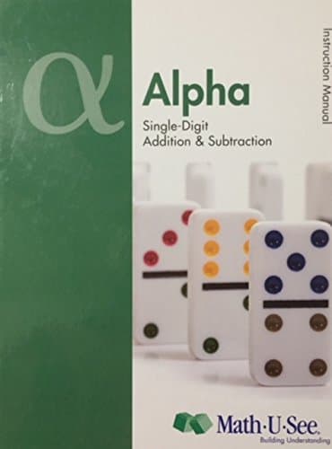 Book cover for MathUSee Alpha Instruction Pack by Steve Demme