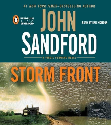 Book cover for Storm Front (A Virgil Flowers Novel) by Sandford, John