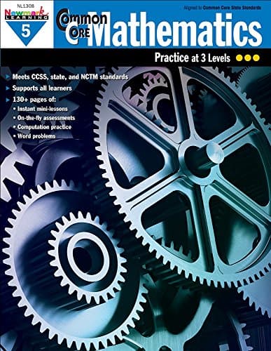 Book cover for Common Core Mathematics for Grade 5 by Multiple Authors