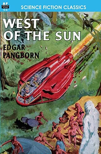 Book cover for West of the Sun by Pangborn, Edgar