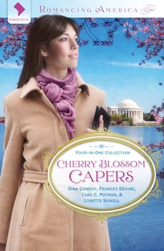 Book cover for Cherry Blossom Capers: Four-in-One Collection (Romancing America) by Devine, Frances