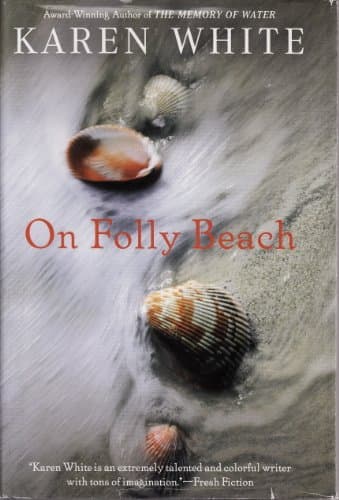 Book cover for On Folly Beach (Large Print) by Karen White