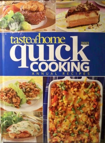 Book cover for Taste of Home Quick Cooking Annual Recipes 2013 by Krista Lamphier