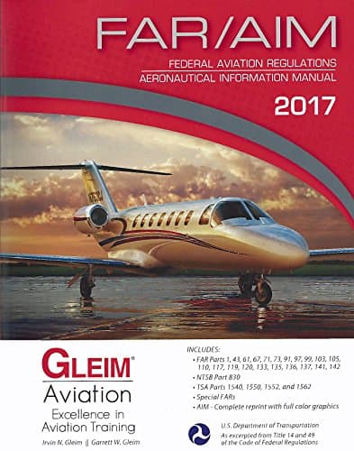 Book cover for Gleim FAR/AIM - 2017 by Irvin N. Gleim