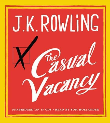 Book cover for The Casual Vacancy by J. K. Rowling