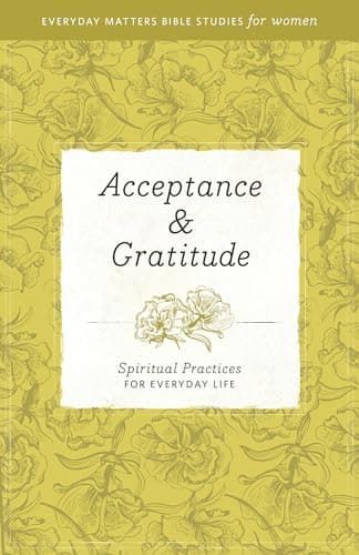 Book cover for Acceptance and Gratitude: Spiritual Practices for Everyday Life (Everyday Matters Bible Studies for Women) by Hendrickson Publishers