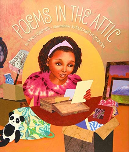 Book cover for Poems in the Attic by Nikki Grimes