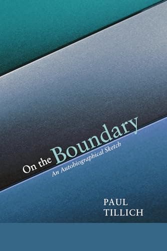 Book cover for On the Boundary: An Autobiographical Sketch by Tillich, Paul