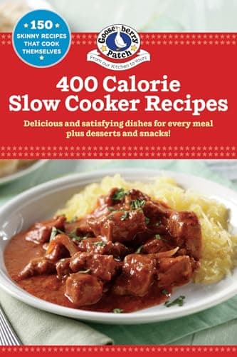 Book cover for 400 Calorie Slow-Cooker Recipes (Our Best Recipes) by Gooseberry Patch