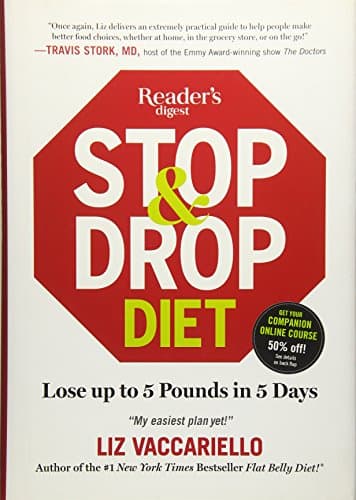 Book cover for Stop & Drop Diet: Lose up to 5 lbs in 5 days by Vaccariello, Liz
