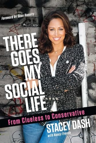 Book cover for There Goes My Social Life: From Clueless to Conservative by Dash, Stacey