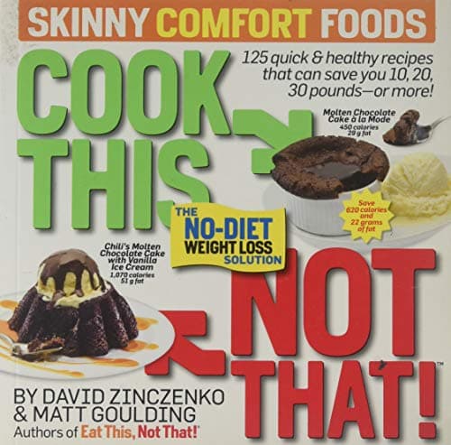 Book cover for Cook This Not That Book by Zinczenko, David