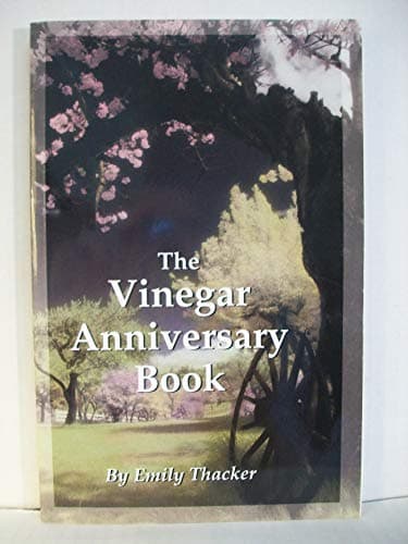 Book cover for The Vinegar Anniversary Book by Thacker, Emily