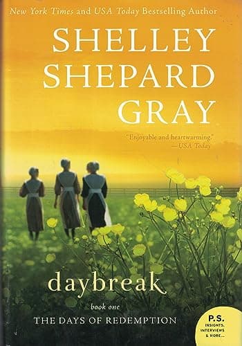 Book cover for Daybreak: The Day of Reckoning Series, Book 1 (LARGE PRINT) by Shelley Shepard Gray