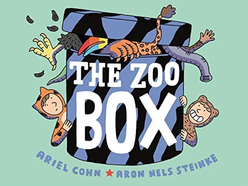 Book cover for The Zoo Box by Cohn, Ariel