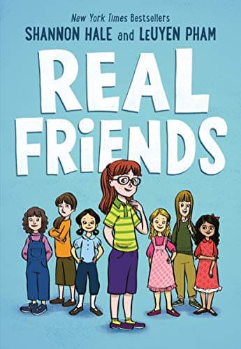 Book cover for Real Friends by Hale, Shannon