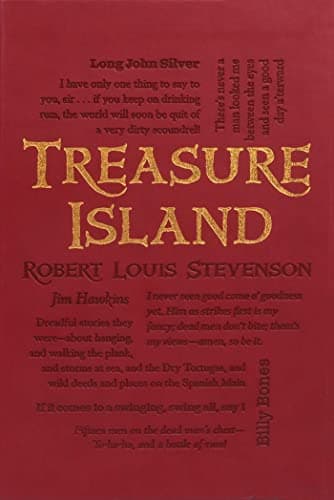 Book cover for Treasure Island (Word Cloud Classics) by Stevenson, Robert Louis