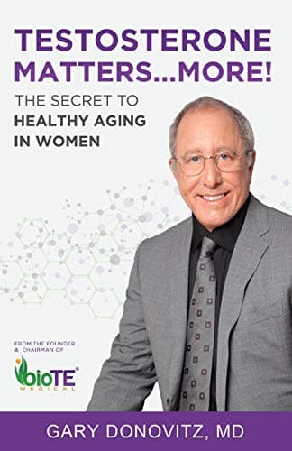 Book cover for Testosterone Matters ... More!: The Secret to Healthy Aging in Women by Donovitz, Gary