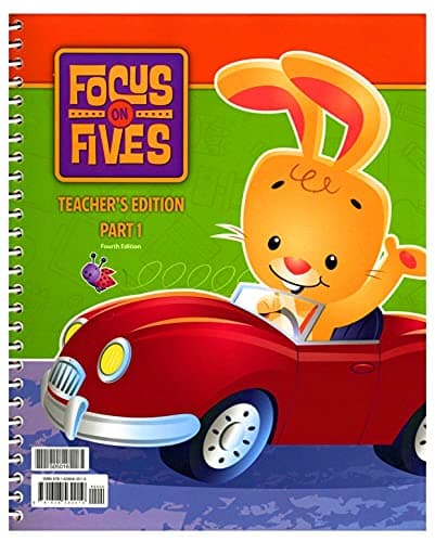 Book cover for Focus on Fives Teacher’s Edition 6-volume set by BJU Press