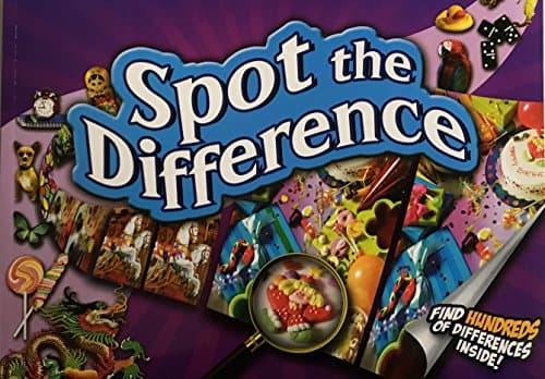 Book cover for Spot the Difference: Find Hundreds of Differences Inside! by Kids Books