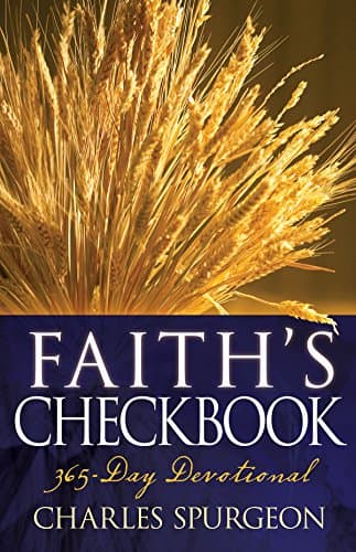 Book cover for Faith's Checkbook: A 365 Day Devotional by Spurgeon, Charles H.