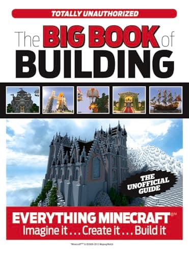 Book cover for The Big Book of Building: Everything Minecraft®™ Imagine it… Create it… Build it by Triumph Books