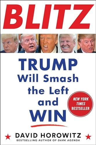 Book cover for Blitz: Trump Will Smash the Left and Win by Horowitz, David
