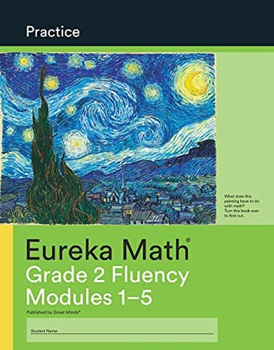 Book cover for Eureka Math Practice | Grade 2 Fluency Modules 1 - 5 by Great Minds