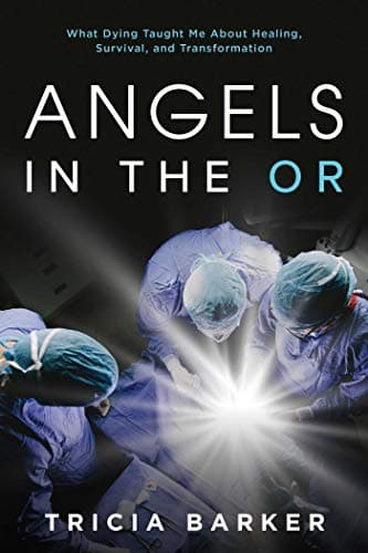 Book cover for Angels in the OR: What Dying Taught Me About Healing, Survival, and Transformation by Barker, Tricia