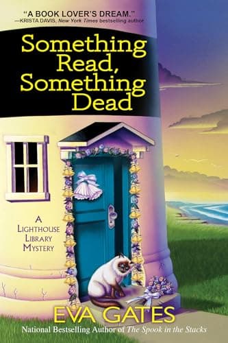 Book cover for Something Read Something Dead: A Lighthouse Library Mystery by Gates, Eva