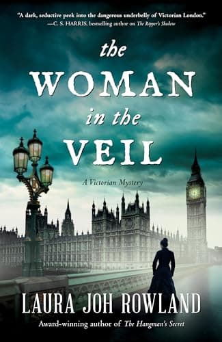 Book cover for The Woman in the Veil: A Victorian Mystery by Rowland, Laura Joh