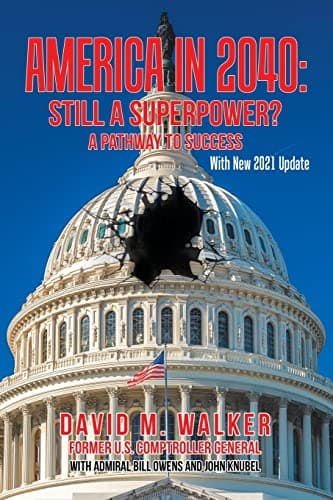Book cover for America in 2040: Still a Superpower?: A Pathway to Success by Knubel, John