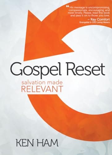 Book cover for Gospel Reset: Salvation Made Relevant by Ken Ham