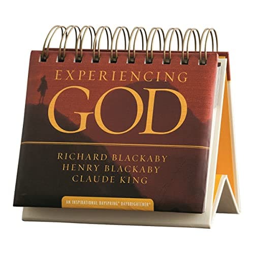 Book cover for Experiencing God: An Inspirational DaySpring DayBrightener - Perpetual Calendar by Richard Blackaby