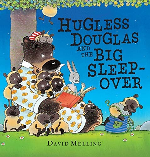 Book cover for Hugless Douglas and the Big Sleepover by Melling, David