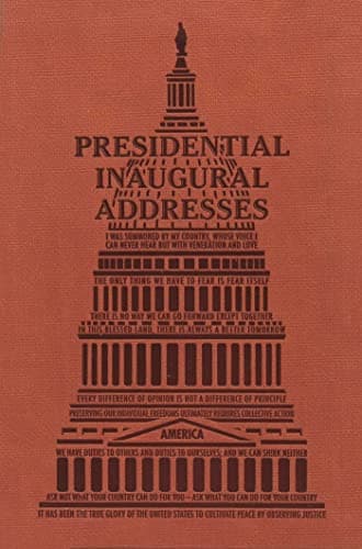 Book cover for Presidential Inaugural Addresses (Word Cloud Classics) by Editors of Canterbury Classics