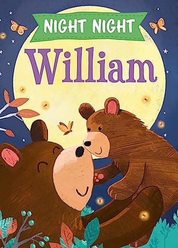 Book cover for Night Night William by Green, JD