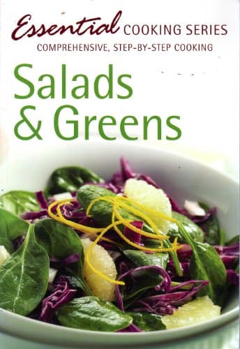 Book cover for Salads & Greens (Essential Cooking Series) by Hinkler Books