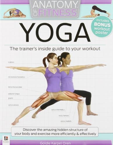 Book cover for Anatomy of Fitness: YOGA - The Trainer's Inside Guide to your Workout by Goldie Karpel Oren