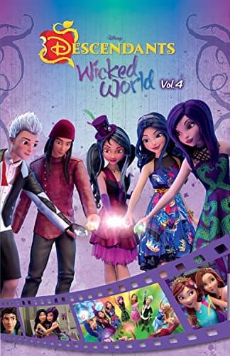 Book cover for Disney Descendants: Wicked World Cinestory Comic Vol. 4 by Disney