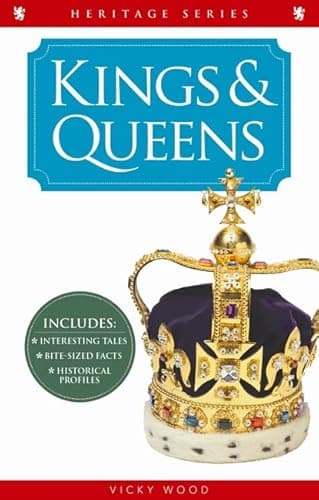 Book cover for Crimson Heritage: Kings and Queens by Vicky Wood