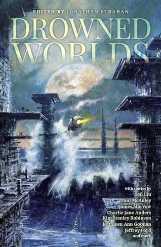 Book cover for Drowned Worlds by Robinson, Kim Stanley