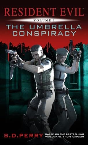 Book cover for Resident Evil: The Umbrella Conspiracy by Perry, S.D.